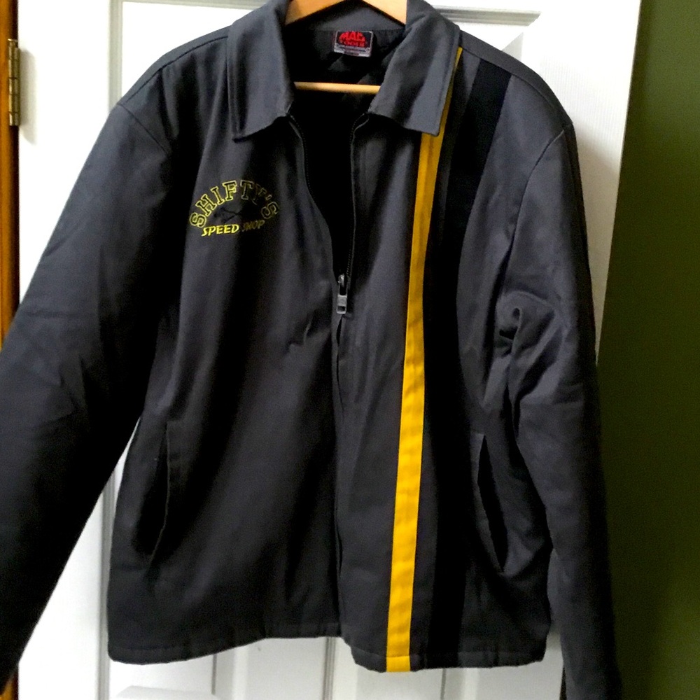 Mac Tools men’s jacket, size large. Shifty’s Speed Shop design.